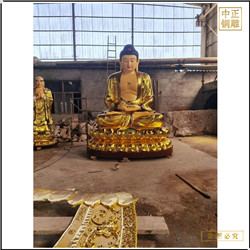 供應大型釋迦牟尼銅佛像